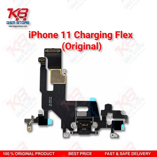 iPhone 11 Charging Flex Cable Original – Lightning Dock Connector Assembly with Mic & Antenna