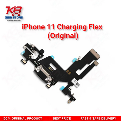 iPhone 11 Charging Flex Cable Original – Lightning Dock Connector Assembly with Mic & Antenna
