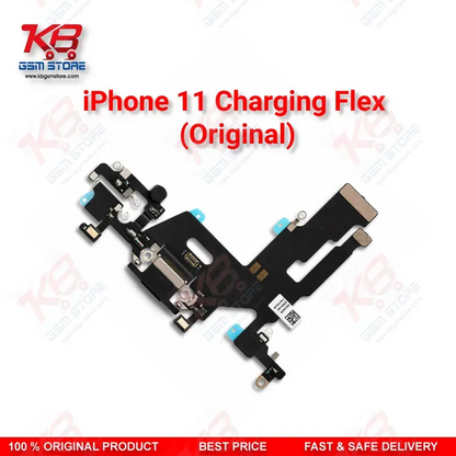 iPhone 11 Charging Flex Cable Original – Lightning Dock Connector Assembly with Mic & Antenna