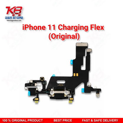 iPhone 11 Charging Flex Cable Original – Lightning Dock Connector Assembly with Mic & Antenna