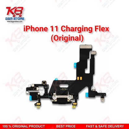 iPhone 11 Charging Flex Cable Original – Lightning Dock Connector Assembly with Mic & Antenna