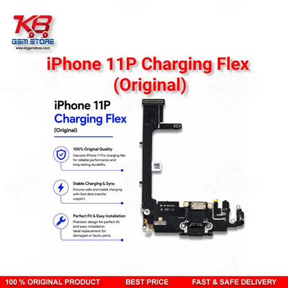 iPhone 11 Pro Original Charging Flex Cable – Lightning Dock Connector Replacement
