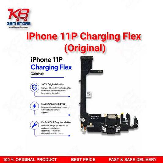 iPhone 11 Pro Original Charging Flex Cable – Lightning Dock Connector Replacement