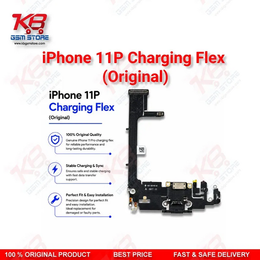iPhone 11 Pro Original Charging Flex Cable – Lightning Dock Connector Replacement
