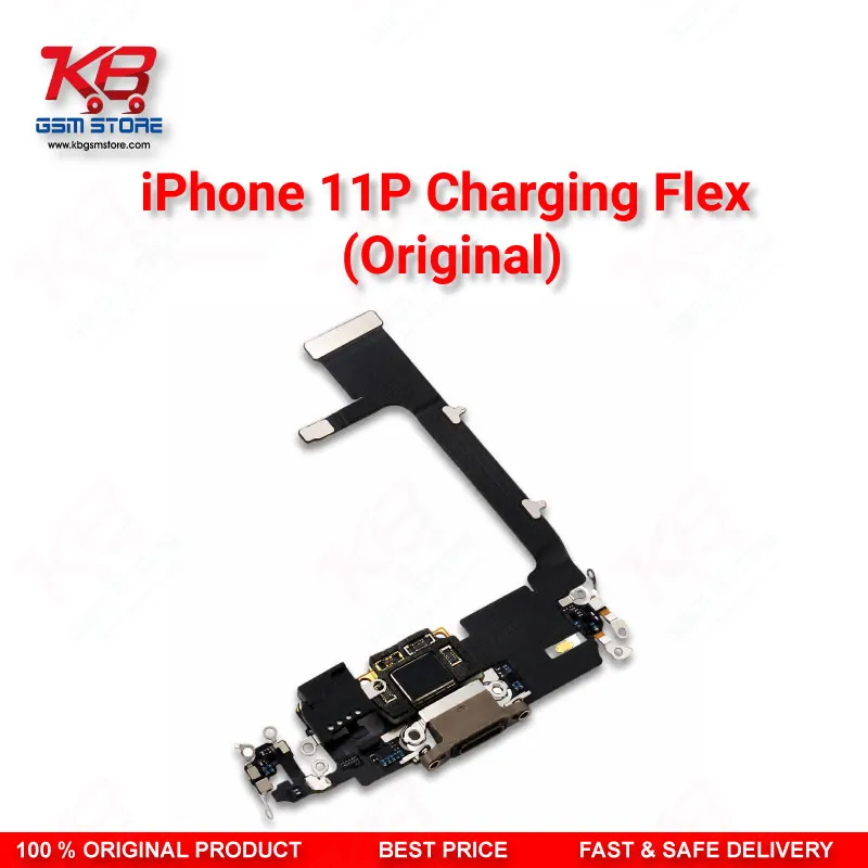 iPhone 11 Pro Original Charging Flex Cable – Lightning Dock Connector Replacement