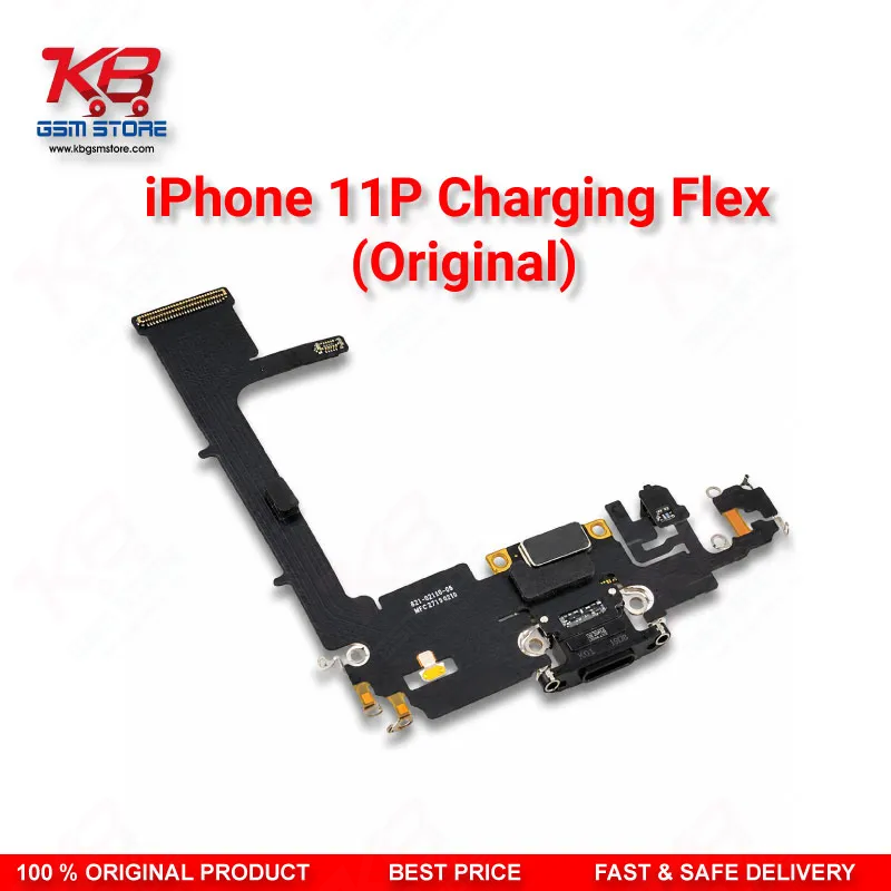 iPhone 11 Pro Original Charging Flex Cable – Lightning Dock Connector Replacement