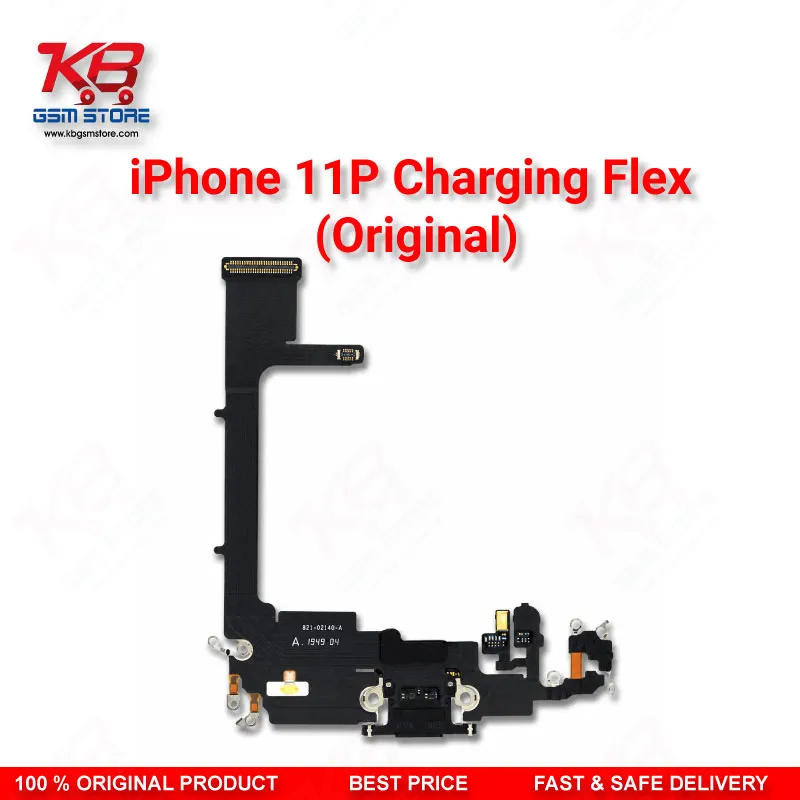 iPhone 11 Pro Original Charging Flex Cable – Lightning Dock Connector Replacement