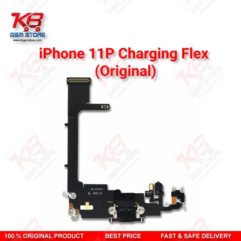 iPhone 11 Pro Original Charging Flex Cable – Lightning Dock Connector Replacement