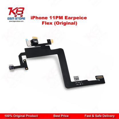 iPhone 11 Pro Max Earpiece Flex Cable (Original) – Ear Speaker with Proximity & Light Sensor