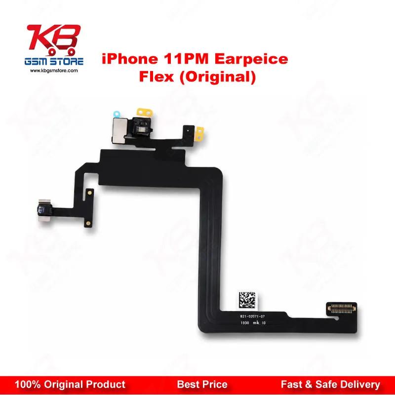 iPhone 11 Pro Max Earpiece Flex Cable (Original) – Ear Speaker with Proximity & Light Sensor