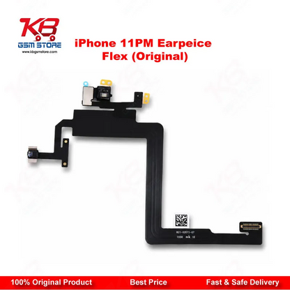 iPhone 11 Pro Max Earpiece Flex Cable (Original) – Ear Speaker with Proximity & Light Sensor