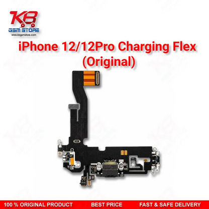 iPhone 12 / 12 Pro Charging Flex Cable (Original) – Lightning Dock Connector Assembly