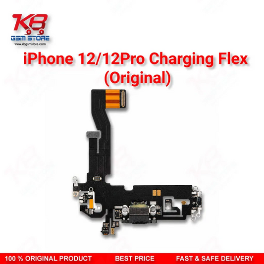 iPhone 12 / 12 Pro Charging Flex Cable (Original) – Lightning Dock Connector Assembly