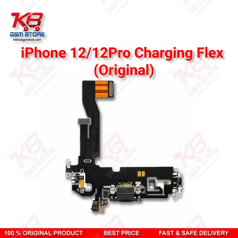 iPhone 12 / 12 Pro Charging Flex Cable (Original) – Lightning Dock Connector Assembly