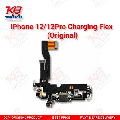 iPhone 12 / 12 Pro Charging Flex Cable (Original) – Lightning Dock Connector Assembly