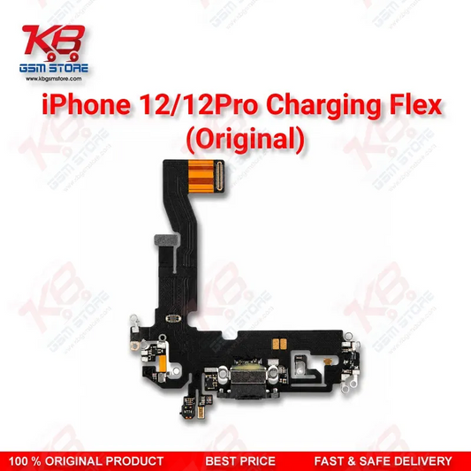 iPhone 12 / 12 Pro Charging Flex Cable (Original) – Lightning Dock Connector Assembly