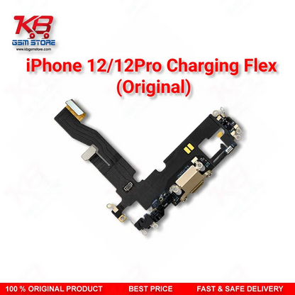 iPhone 12 / 12 Pro Charging Flex Cable (Original) – Lightning Dock Connector Assembly