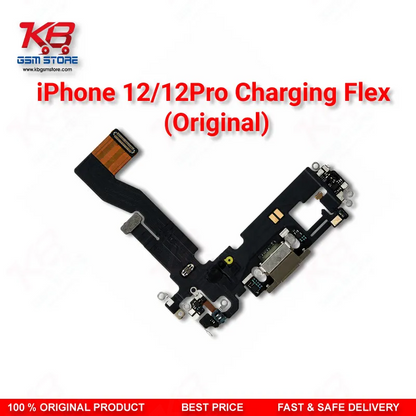 iPhone 12 / 12 Pro Charging Flex Cable (Original) – Lightning Dock Connector Assembly