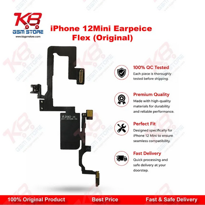 iPhone 12 Mini Earpiece Flex Cable (Original) – Ear Speaker with Proximity Sensor