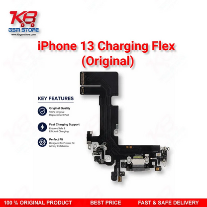iPhone 13 Charging Flex Cable (Original) – Charging Port Dock Connector Replacement