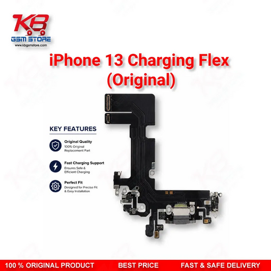 iPhone 13 Charging Flex Cable (Original) – Charging Port Dock Connector Replacement