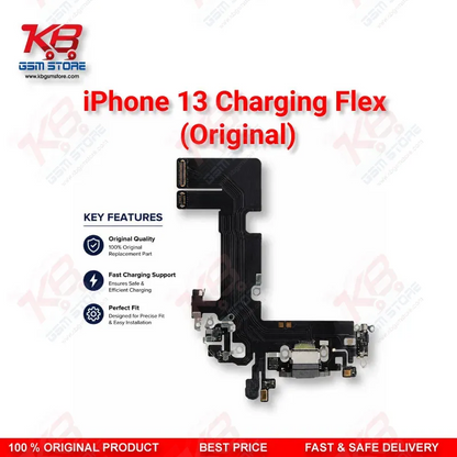iPhone 13 Charging Flex Cable (Original) – Charging Port Dock Connector Replacement