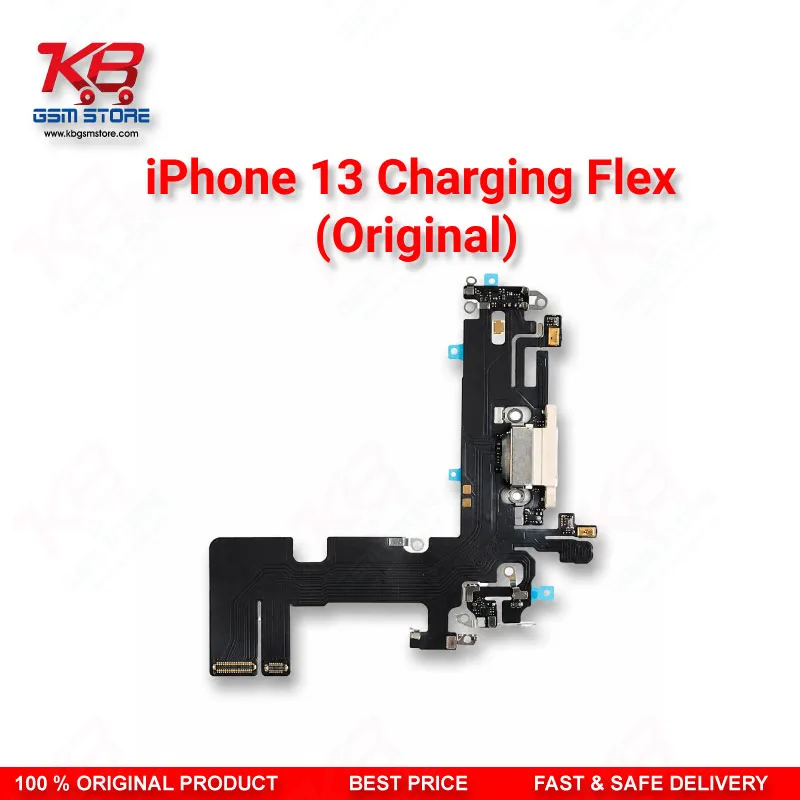 iPhone 13 Charging Flex Cable (Original) – Charging Port Dock Connector Replacement