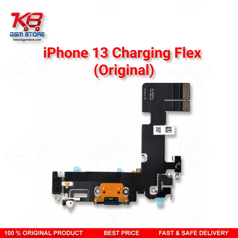 iPhone 13 Charging Flex Cable (Original) – Charging Port Dock Connector Replacement