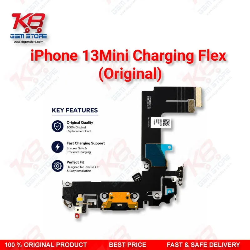 iPhone 13 Mini Charging Flex Cable (Original) – Charging Port Repair Part