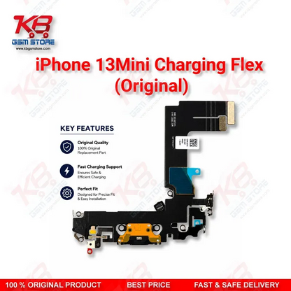 iPhone 13 Mini Charging Flex Cable (Original) – Charging Port Repair Part
