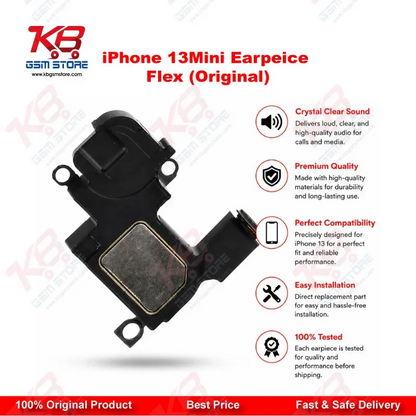 iPhone 13 Mini Earpiece Flex Cable (Original) – Ear Speaker & Sensor Replacement