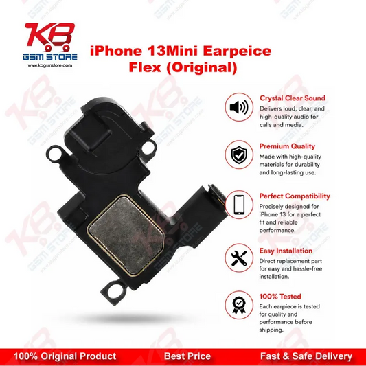 iPhone 13 Mini Earpiece Flex Cable (Original) – Ear Speaker & Sensor Replacement