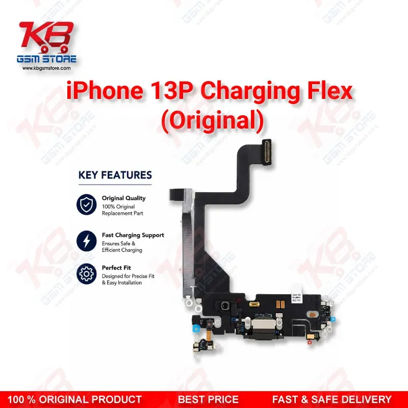 iPhone 13 Pro Charging Flex Cable (Original) – Dock Connector Replacement