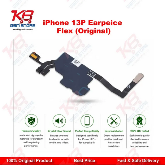 iPhone 13 Pro Earpiece Flex Cable (Original) – Proximity Sensor & Mic Replacement
