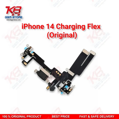 iPhone 14 Original Charging Flex Cable – Lightning Dock Connector Replacement