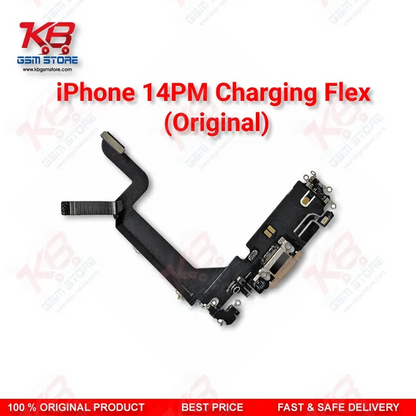 Apple iPhone 14 Pro Max Original Charging Flex Cable – Lightning Dock Connector with Microphone Assembly