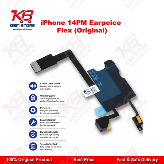 Original Earpiece Proximity Sensor Flex Cable for iPhone 14 Pro Max