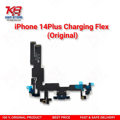 iPhone 14 Plus Original Charging Flex Cable – Lightning Port Dock Connector Replacement
