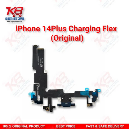 iPhone 14 Plus Original Charging Flex Cable – Lightning Port Dock Connector Replacement
