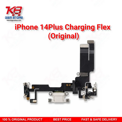 iPhone 14 Plus Original Charging Flex Cable – Lightning Port Dock Connector Replacement