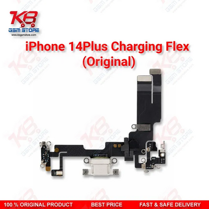 iPhone 14 Plus Original Charging Flex Cable – Lightning Port Dock Connector Replacement