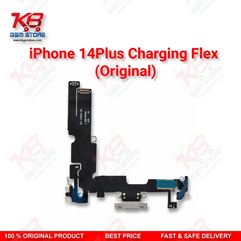 iPhone 14 Plus Original Charging Flex Cable – Lightning Port Dock Connector Replacement