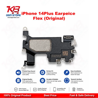 iPhone 14 Plus Original Earpiece Flex Cable – Proximity Sensor Replacement Part
