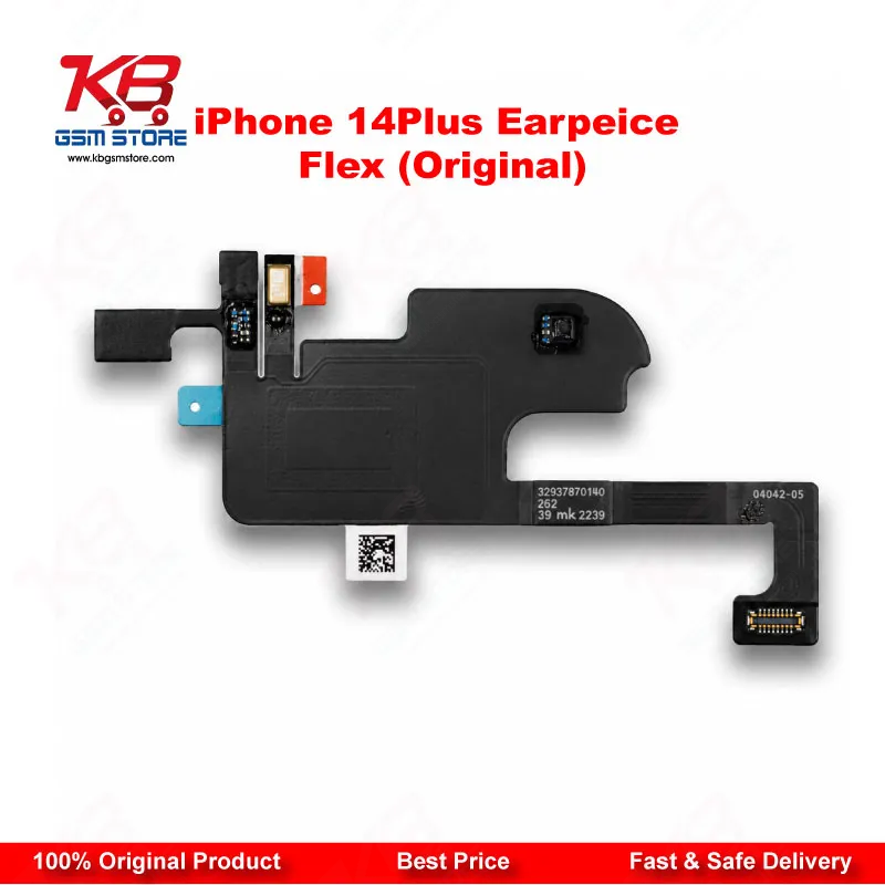 iPhone 14 Plus Original Earpiece Flex Cable – Proximity Sensor Replacement Part