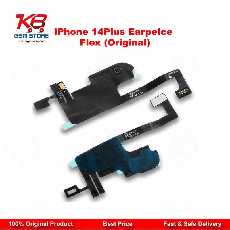iPhone 14 Plus Original Earpiece Flex Cable – Proximity Sensor Replacement Part