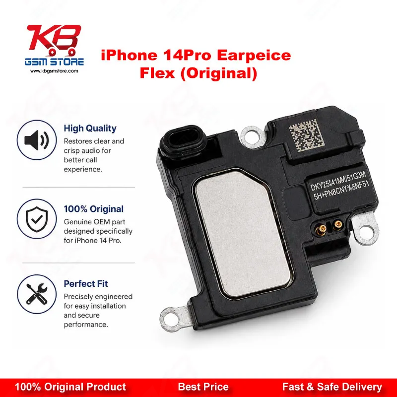 iPhone 14 Pro Earpiece Flex Cable (Original) – Ear Speaker & Proximity Sensor Replacement