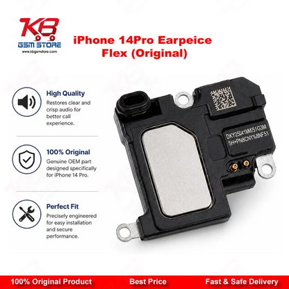 iPhone 14 Pro Earpiece Flex Cable (Original) – Ear Speaker & Proximity Sensor Replacement