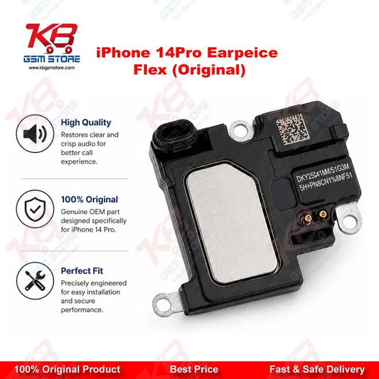 iPhone 14 Pro Earpiece Flex Cable (Original) – Ear Speaker & Proximity Sensor Replacement