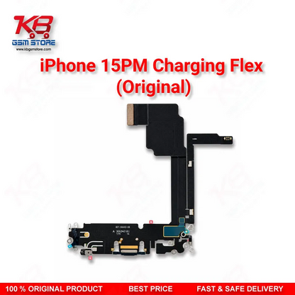 iPhone 15 Pro Max USB-C Charging Port Flex Cable Replacement – Original Quality Dock Connector Assembly