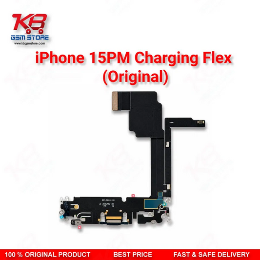 iPhone 15 Pro Max USB-C Charging Port Flex Cable Replacement – Original Quality Dock Connector Assembly